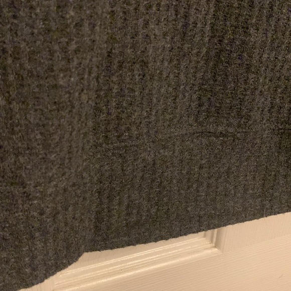 Torrid Gray Off One Shoulder Blouse Size 2 - Picture 3 of 8